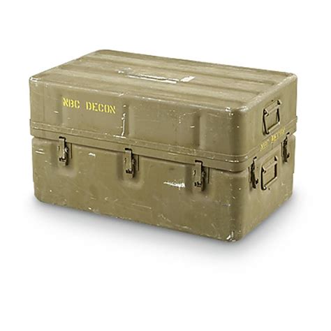 U.S. Military Aluminum Storage Box 